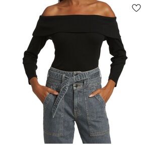VERONICA BEARD Fawsett Off-The-Shoulder Top. NWT!